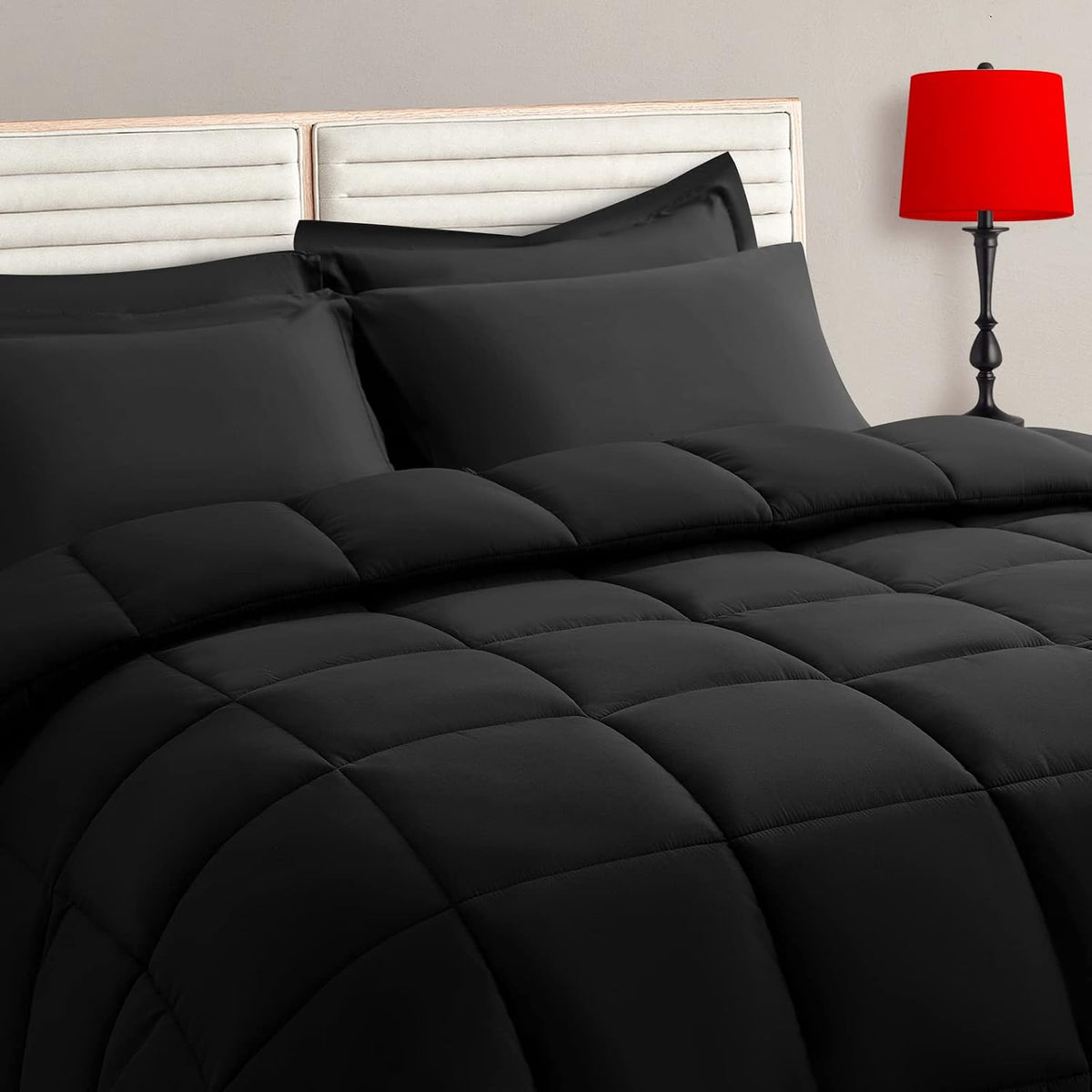 taimit queen size comforter set - 7 pieces, main product view