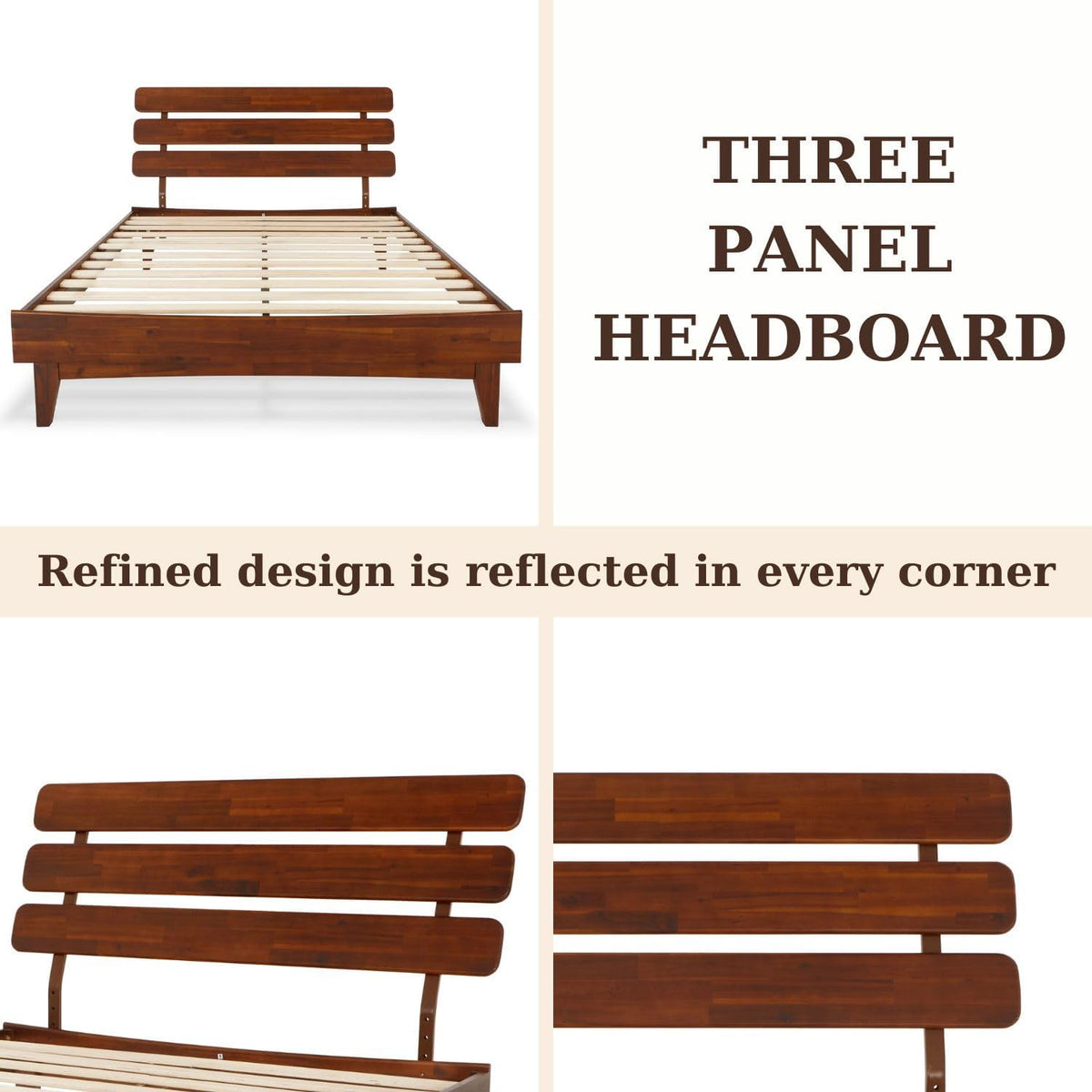 bme caden 15 inch deluxe bed frame with, view 9