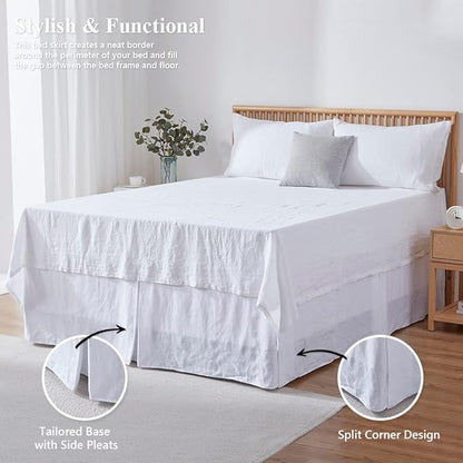 Simple&Opulence Belgian Linen Bed Skirt - Image 4