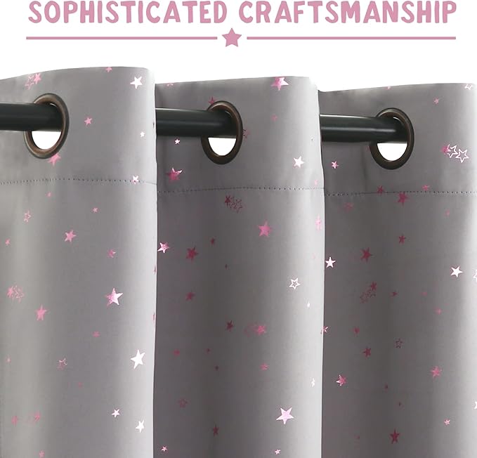 PrinceDeco Blackout Kids Curtains - Image 2