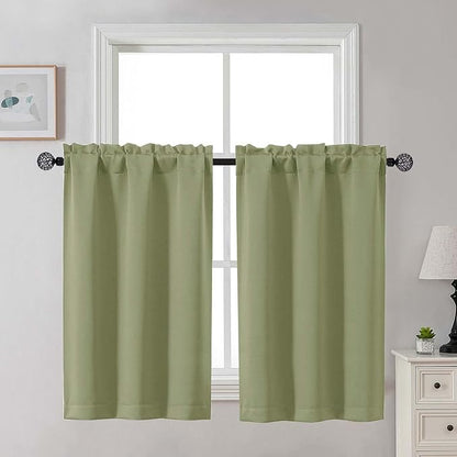 Gwine Sage Green Blackout Curtains by Gwine