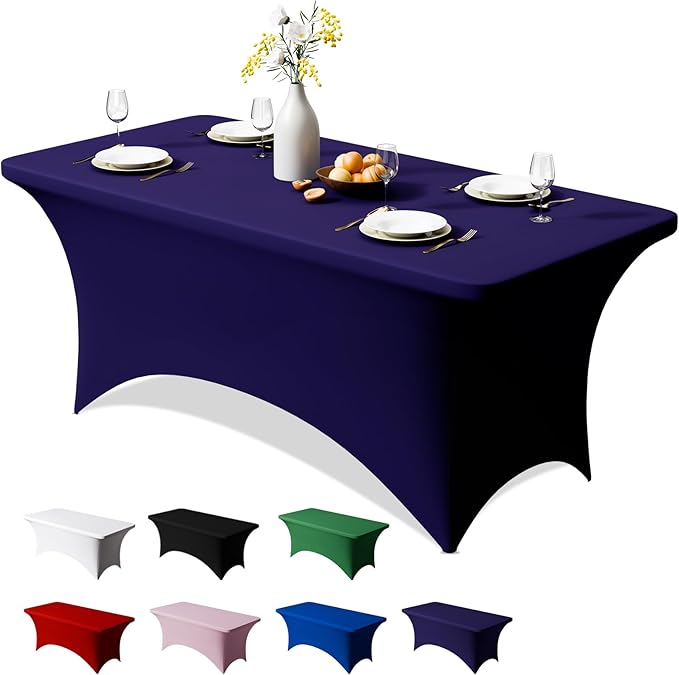 Trlyc 1 Pack 6FT Spandex Table Cloth by TRLYC