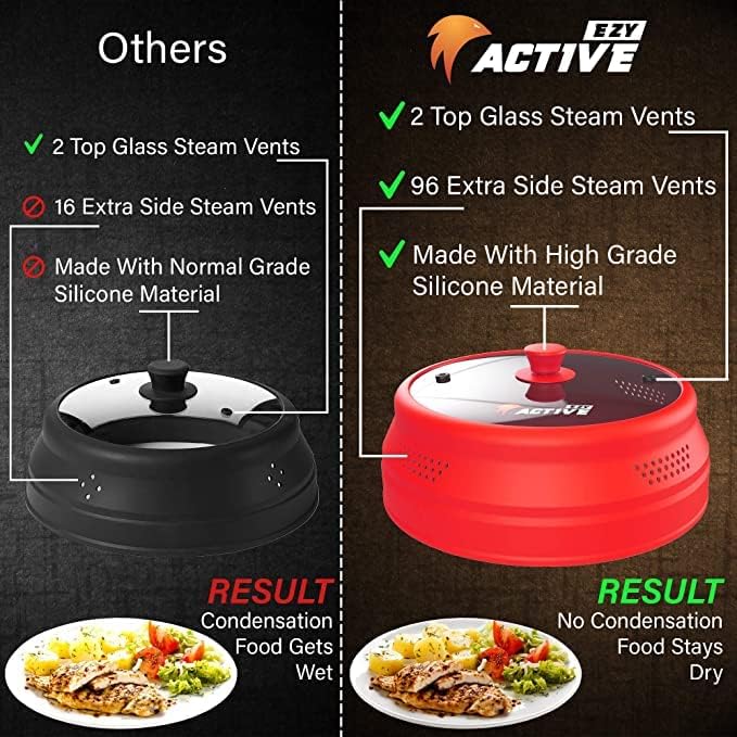 Collapsible Microwave Cover for Food - Image 6