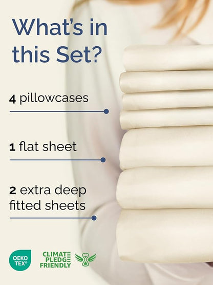 Extra Deep Split King Sheet Set - Image 2