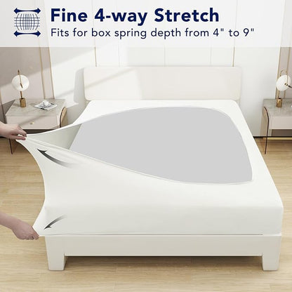 PureFit Stretchy Box Spring Cover King - Image 3