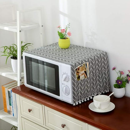 AKOAK 1 Pack 30cm x 90cm/11.81" x 35.43" Household Kitchen Microwave Dust Cover - Image 3