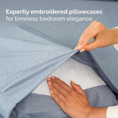 Split Head King Sheet Set – 4 Piece Flex Split Top King Sheets - Image 7