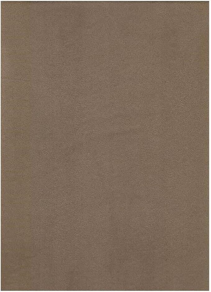 BOWERY HILL Full-Size Suede Peat Fabric Futon in Brown-Frame Not Included - Image 3