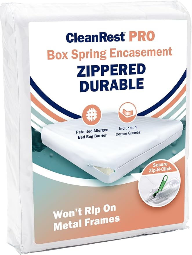 CleanRest PRO Box Spring Encasement by CleanRest