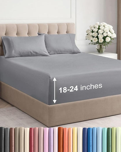 Extra Deep Pocket Cal King Sheets by CGKUnlimited