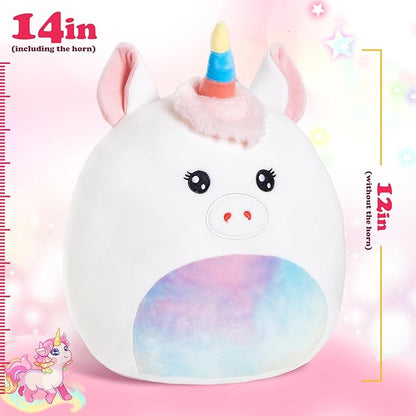 BSTAOFY Cute Unicorn Soft Plush Pillow - Image 5
