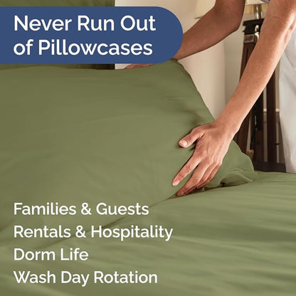 Queen Pillow Cases Set of 6 - Image 5