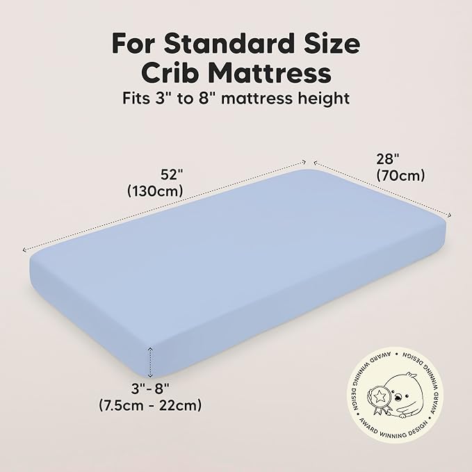 KeaBabies 2-Pack Baby Crib Sheets - Image 3