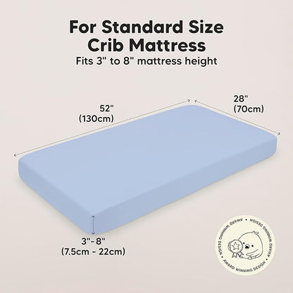 KeaBabies 2-Pack Baby Crib Sheets - Image 3