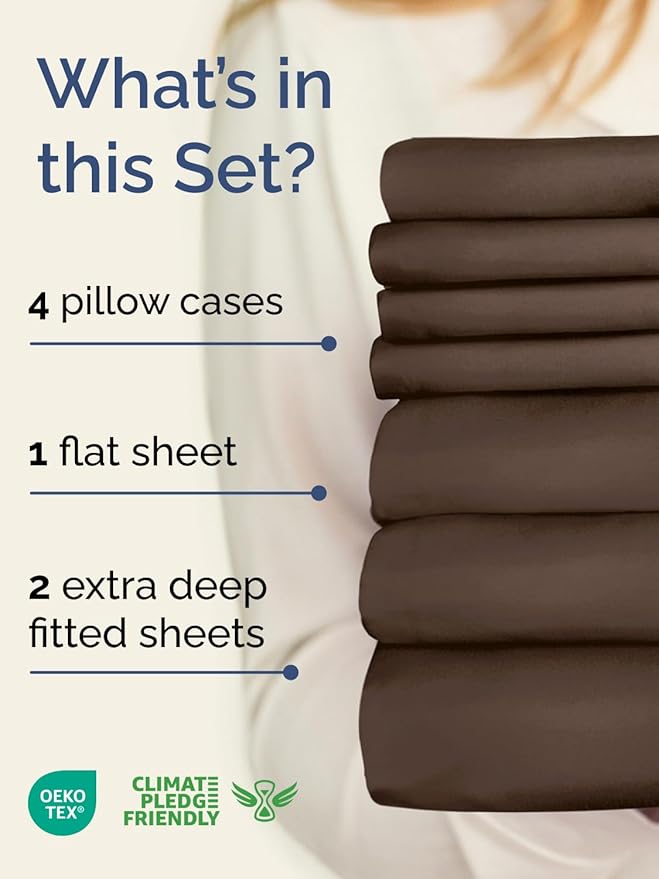 Extra Deep Split King Sheet Set - Image 2