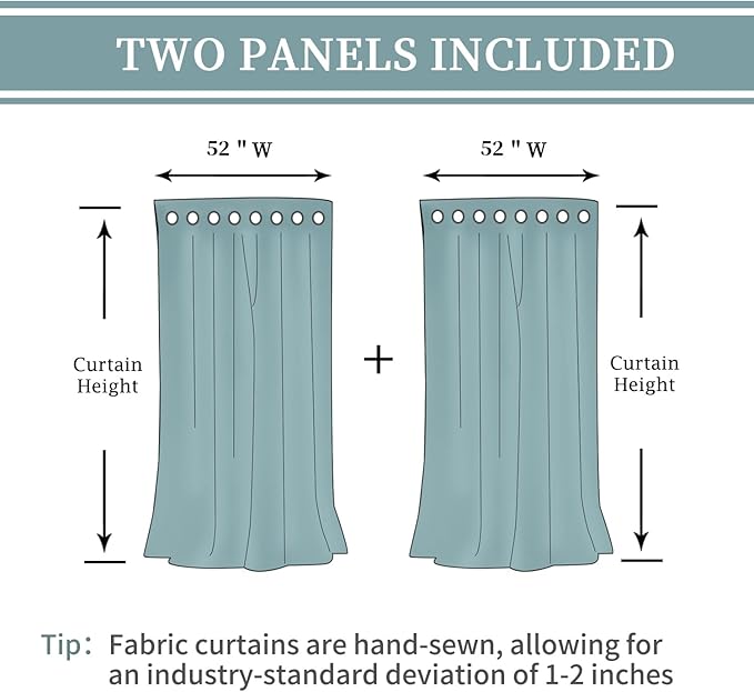 BGment Light Grey Sheer Curtains 63 Inch Length - Image 7