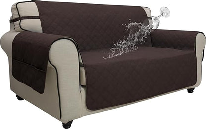 Easy-Going Waterproof Oversized Loveseat Covers Leakproof Couch Cover by Easy-Going