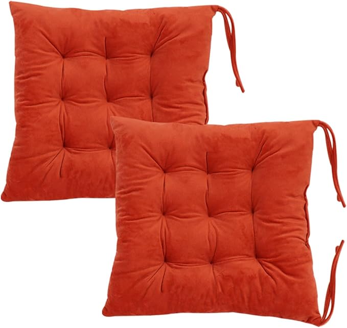 2 Pack Square Seat Cushion Chair Pads by MissSoul