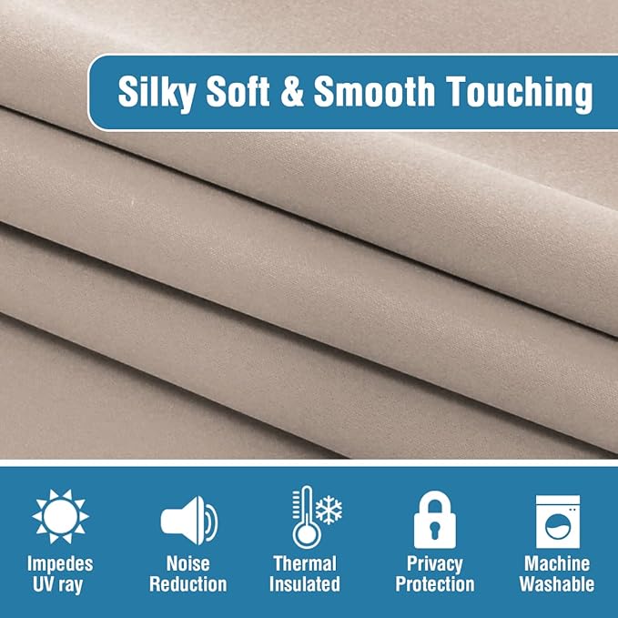 H.VERSAILTEX 100% Blackout Curtains - Image 5