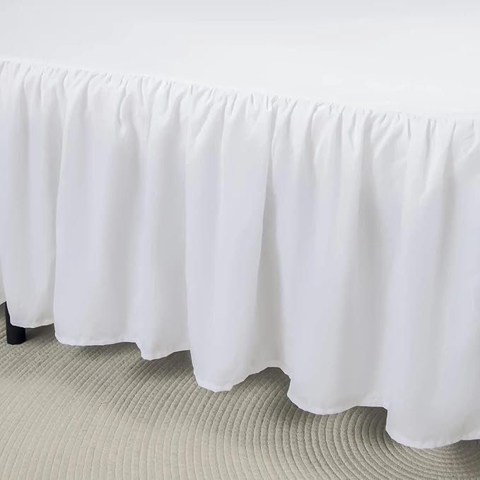 Bed Skirt King Size Ruffled Bed Skirts - Image 3