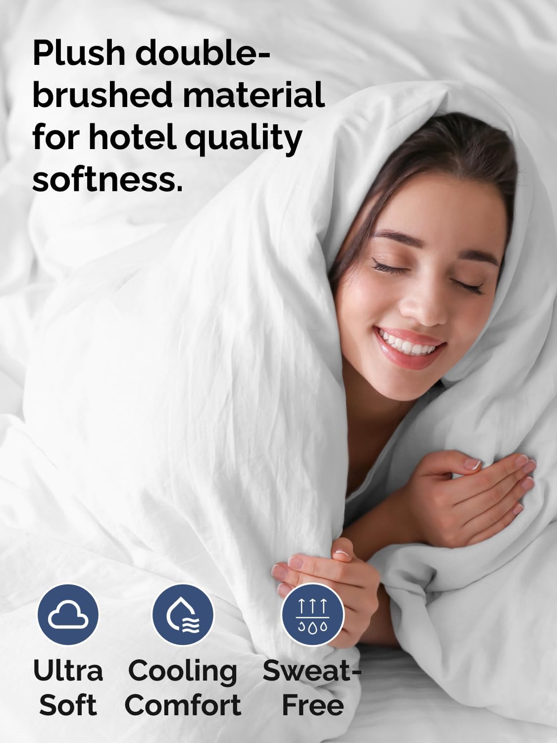 duvet cover queen size - extra soft 3, close-up detail