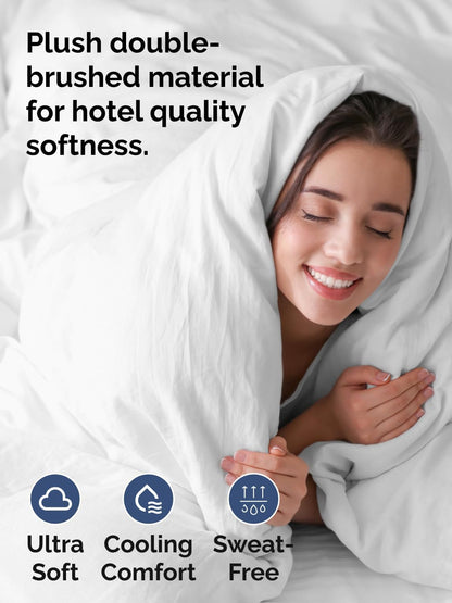 duvet cover queen size - extra soft 3, close-up detail