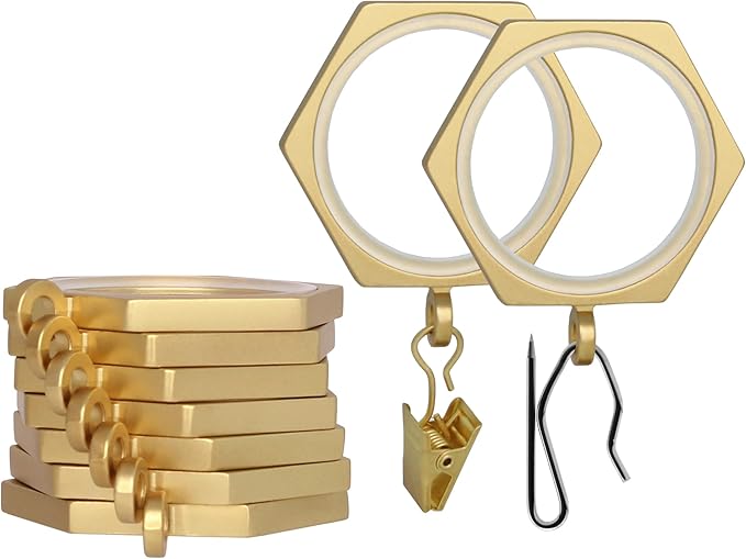 BlastHome® Luxury Curtain Rings by BlastHome