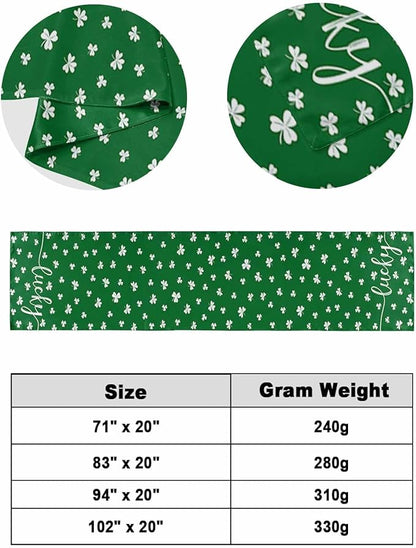 St Patrick's Day Lucky Leaves Bed Runners - Image 6