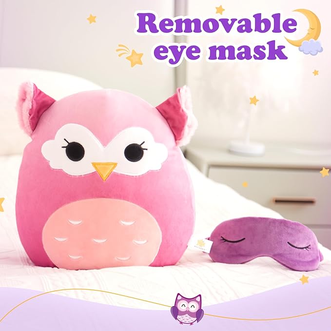 BSTAOFY Cute Owl Soft Plush Pillow - Image 6