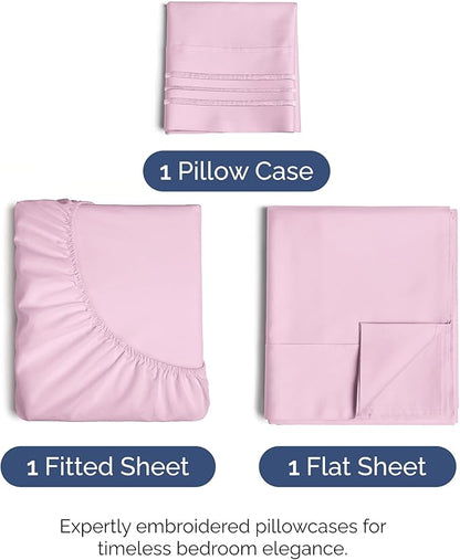 Twin XL Size 3 Piece Sheet Set - Image 2