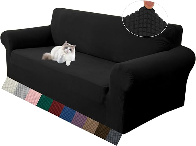 LURKA Stretch Loveseat Sofa Slipcovers 1 Piece Couch Covers by LURKA