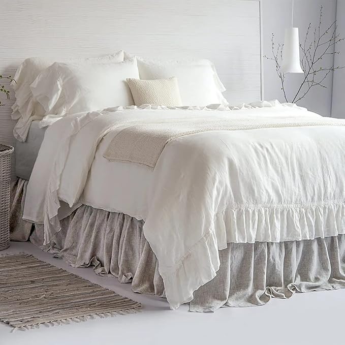 Simple&Opulence Belgian Linen Bed Skirt - Image 5