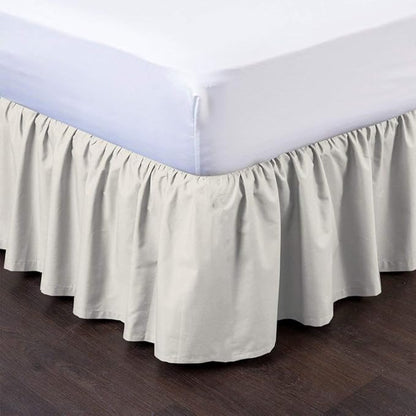 Ruffled Bed Skirt 18 Inch Drop Dust Ruffle by Unknown