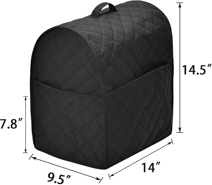 Stand Mixer Dust Cover with 3 Pockets Compatible with KitchenAid Tilt Head - Image 4