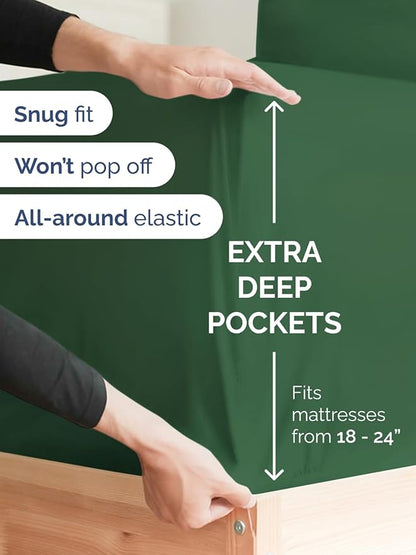 Extra Deep Queen Fitted Sheet - Image 2