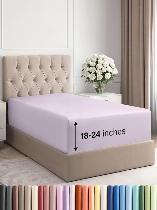 Extra Deep Twin XL Fitted Sheet by CGKUnlimited