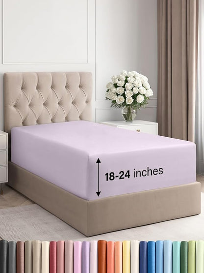 Extra Deep Twin XL Fitted Sheet by CGKUnlimited