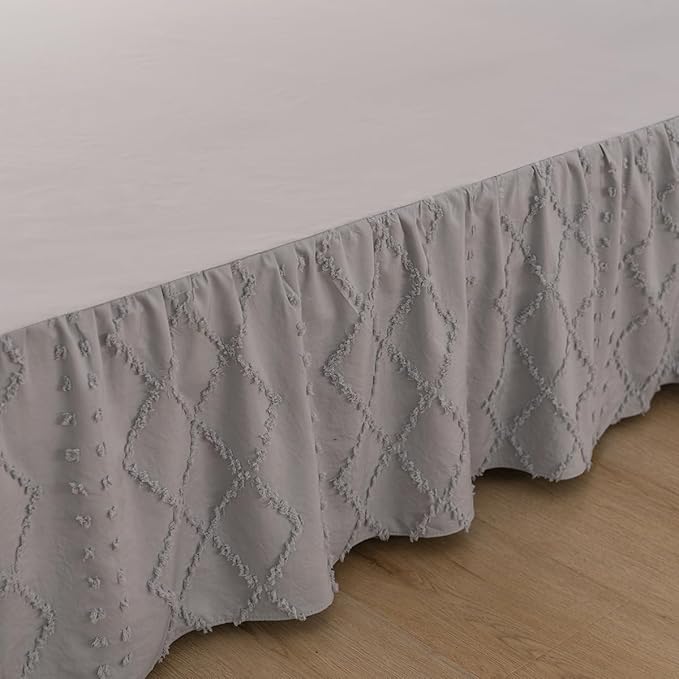 Bed Skirt Full Size Ruffled Bed Skirt - Image 4