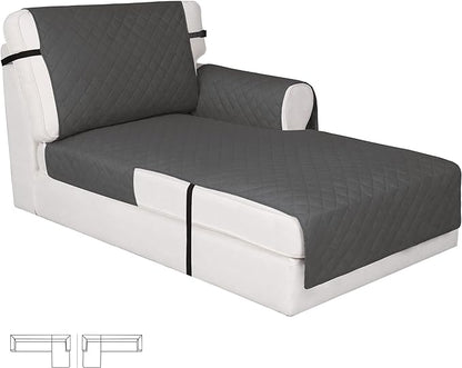 Easy-Going Reversible Chaise Lounge Couch Cover Water Resistant Sofa Cover by Easy-Going