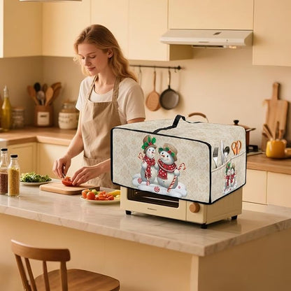 Air Fryer Toaster Oven Dust Cover Protective Microwave Oven Cover Small - Image 7
