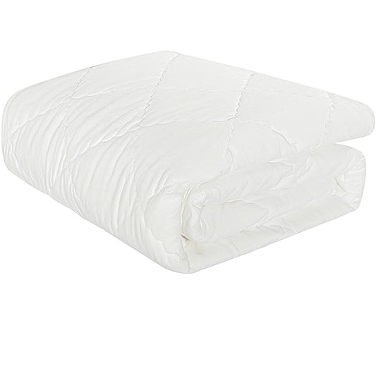 NTBAY Down Alternative Oversized Toddler Comforter, Super Soft and Warm Solid by NTBAY