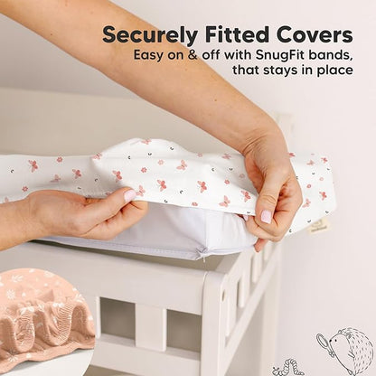 2-Pack Organic Changing Pad Covers - Image 5