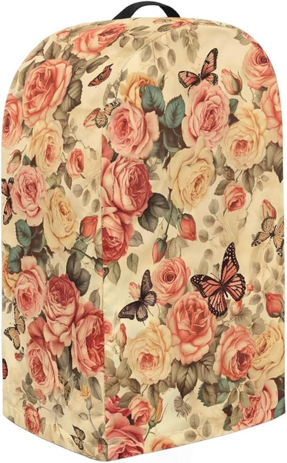 Vintage Roses Butterfly Blender Dust Cover Stand Mixer or Coffee Maker - Image 4