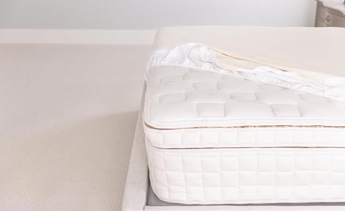 Naturepedic Organic Waterproof Mattress Protector Pad - Image 3