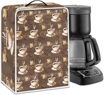 Coffee Maker Cover Dust Cover Washable Dustproof Kitchen Appliance Covers by Unknown