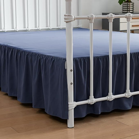 Bed Skirt Queen Size Ruffled Bed Skirt by xuandian