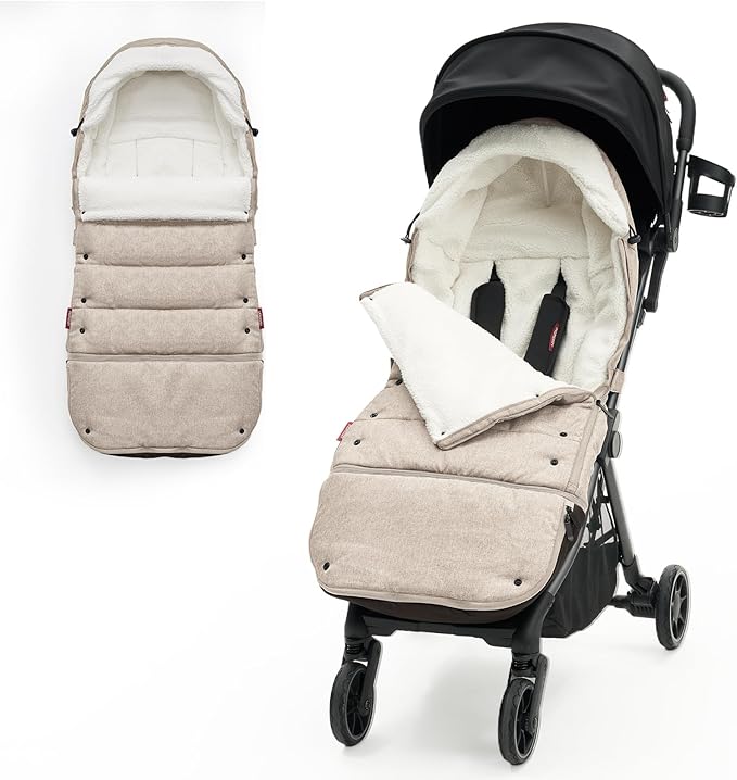 Momcozy Stroller Footmuff | Universal, Weather-Proof, Warm Stroller Bunting Bag - Image 2
