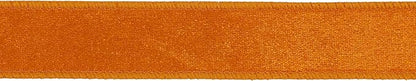 MEEDEE 1 inch Orange Velvet Wired Ribbon - Image 8