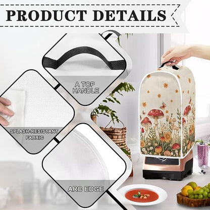 Mushroom Blender Cover for Kitchen Blender Dust Cover Reusable Food Processor - Image 3