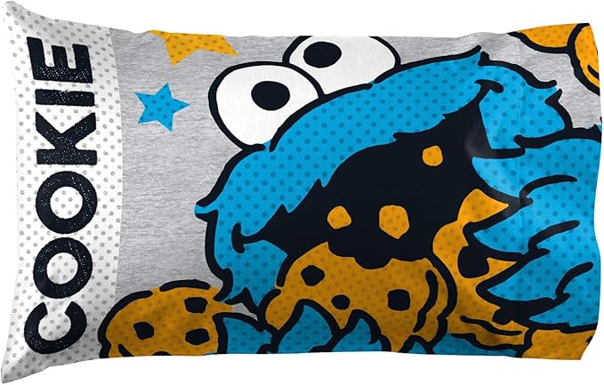Jay Franco Sesame Street Hip Elmo 1 Pack Pillowcase - Image 2